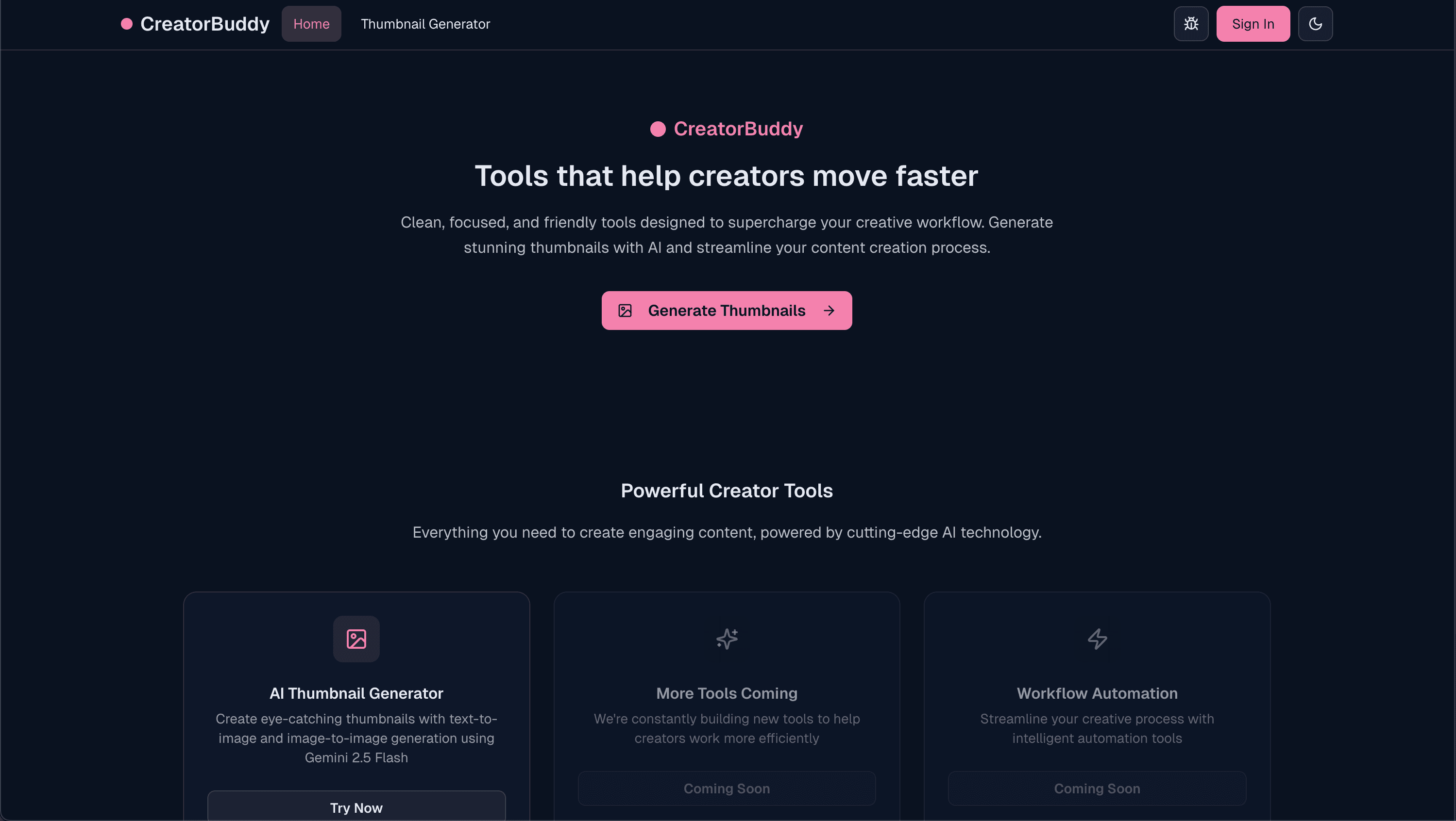 BuddyCreator Project